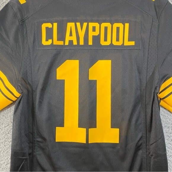 Nike NFL Pittsburgh Steelers Claypool #11 Men's Home Jersey - Size: S - Picture 4 of 13